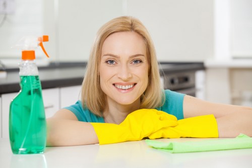 Local cleaners preparing an SE17 property for tenancy handover