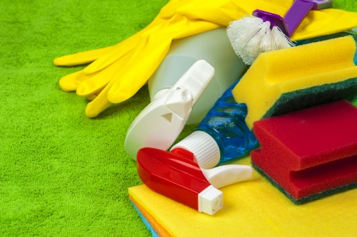 A tidy SE17 office interior after regular commercial cleaning