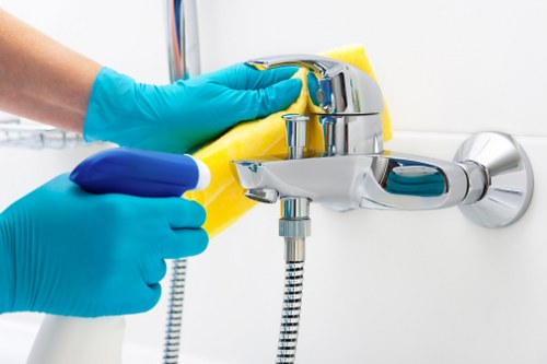 Keyboard-friendly navigation layout for carpet cleaning services in SE17
