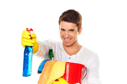 Deep carpet cleaning equipment used in a South London property